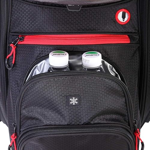 Miniatura 9 de Ram Golf FX Deluxe - Bolsa para carrito de golf con divisores de longitud completa de 14 vías
