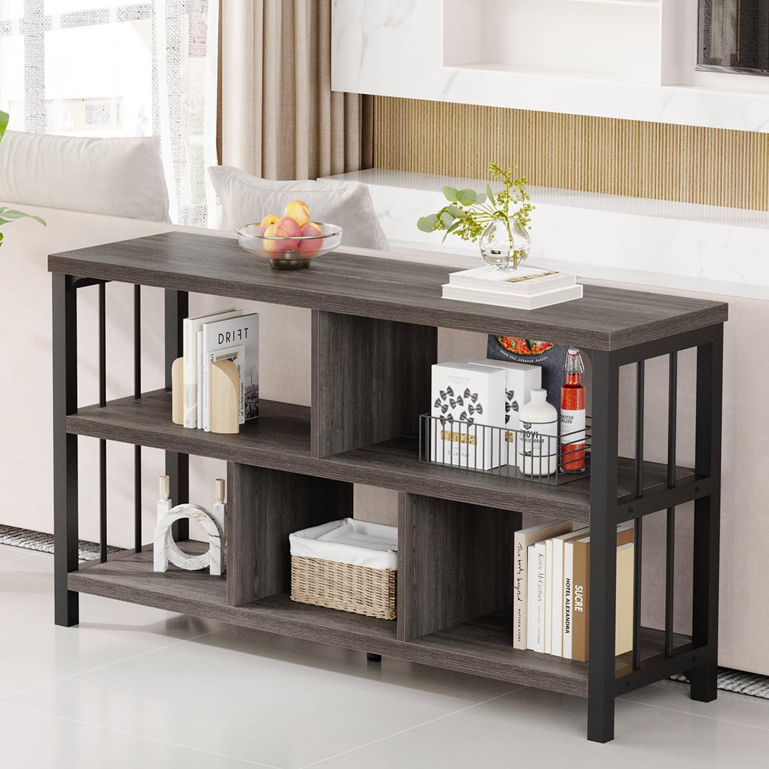 Amazon.com: IBF Industrial 5 Cube Storage Organizer Bookshelf