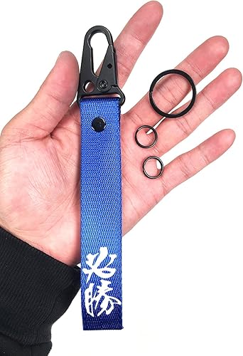 Miniatura 9 de Dsycar Llavero Victory con 3 llaveros, correa de muñeca fresca para hombres y mujeres  Insignia de identificación y soporte para cartera