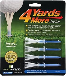 4 Yards More Golf tees (3 1/4 inch)