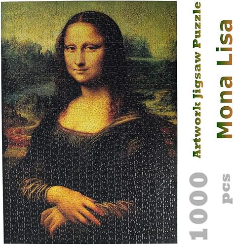 Miniatura 4 de Moruska Mona Lisa by Leonardo da Vinci - Rompecabezas de 1000 piezas para adultos y adolescentes