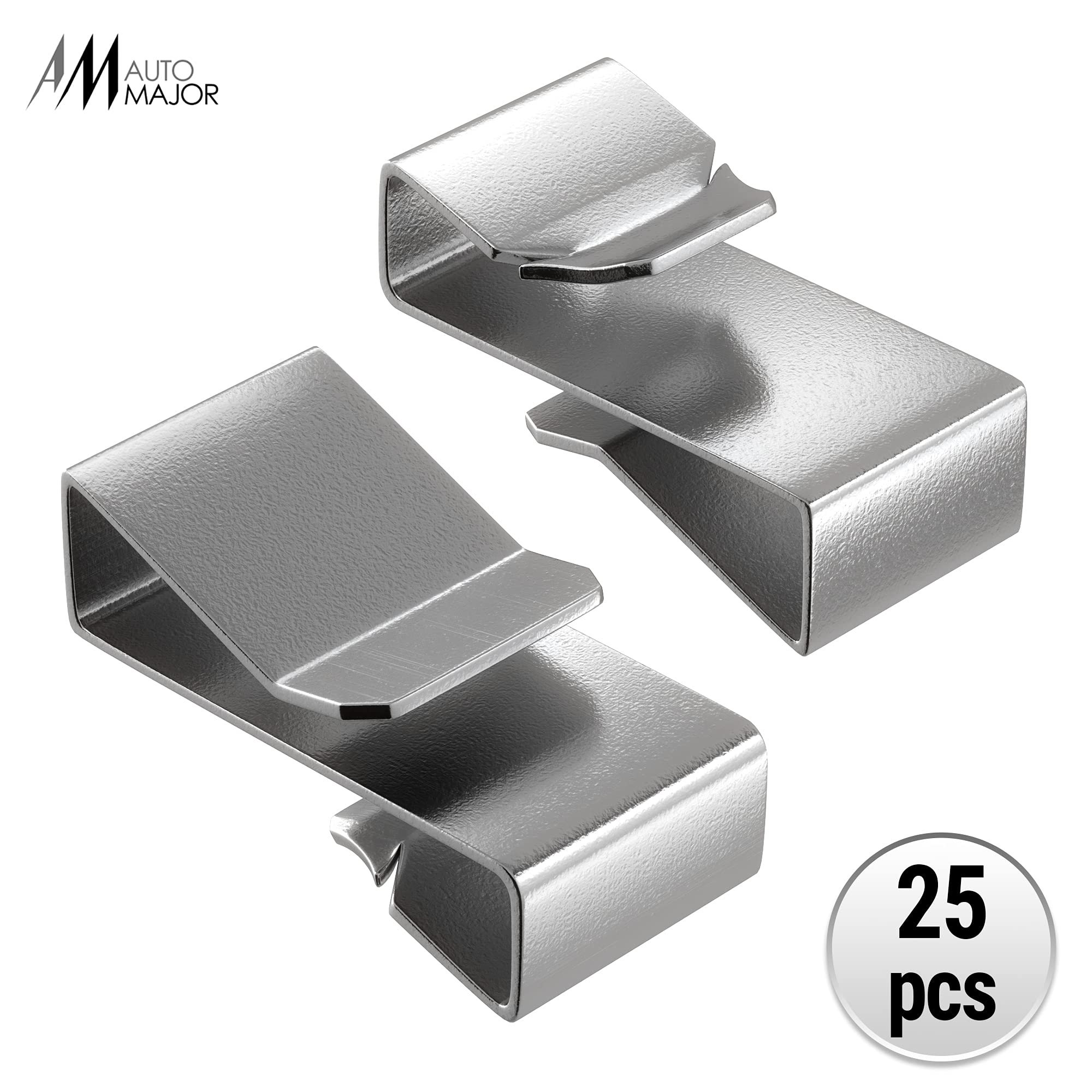 Buy 25 PCS Trailer Frame Wire Clips 18mm / 0.72inch Metal Trailer