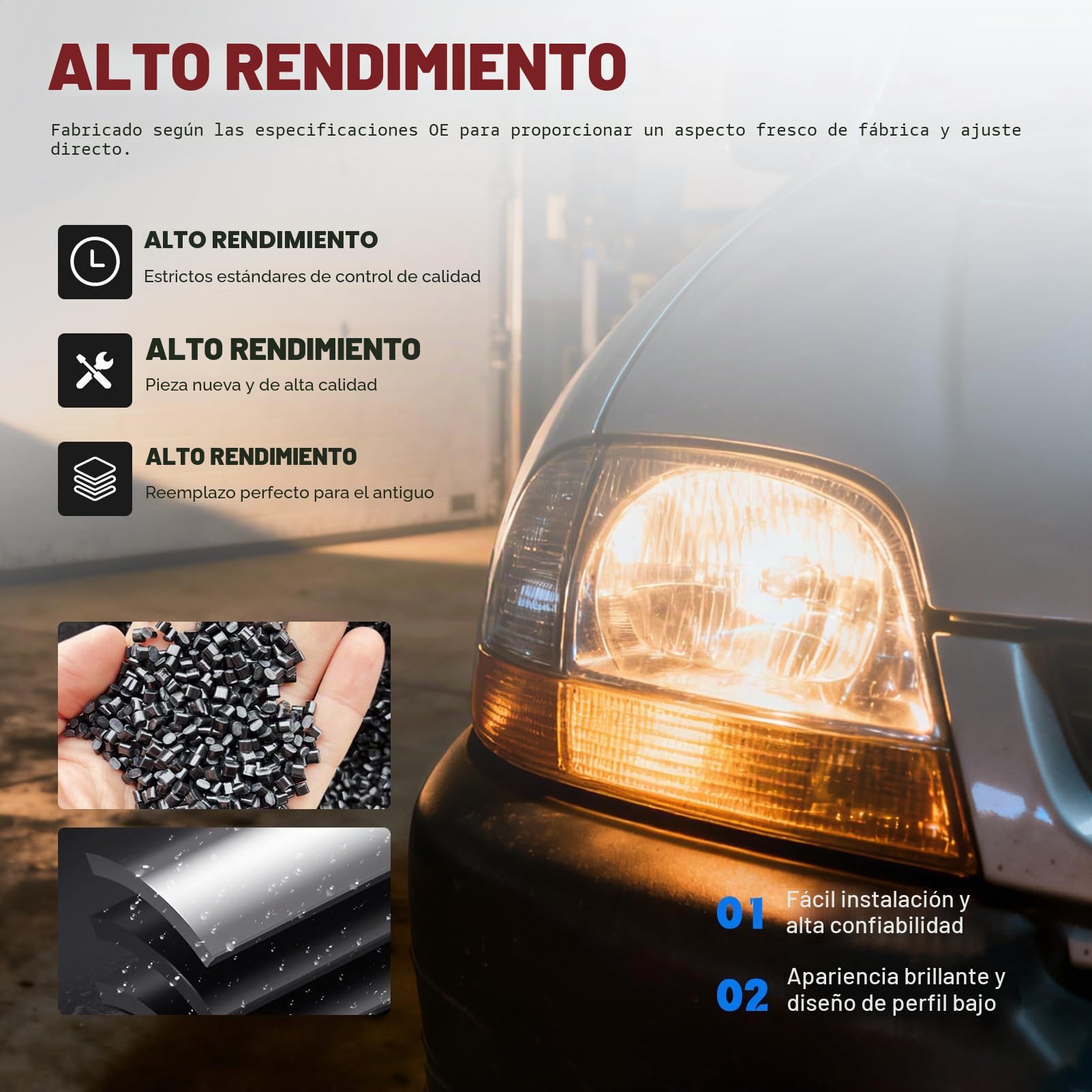 KASturbo Soporte para bombilla de luz trasera para Partner1996-2015 6346.79 | Berlingo 1996-2011, soporte de bombilla de luz trasera sustituye a 634679