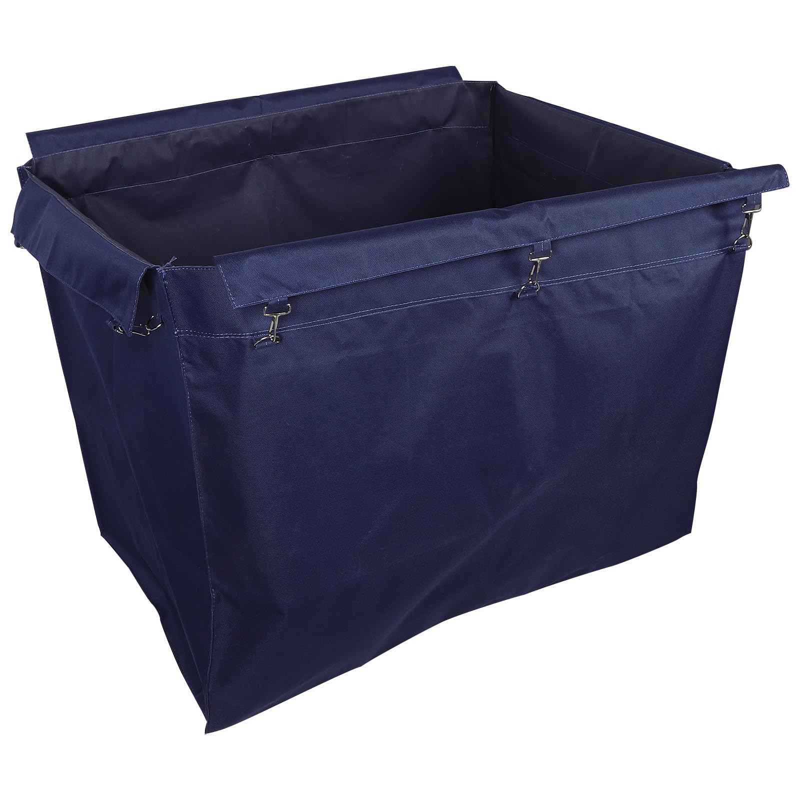 Amosfun Bolsa Interior para Carrito de Lavandería con Forro Extraíble Unidades Rectangulares de Tela Oxford Azul para Almacenamiento y Organización