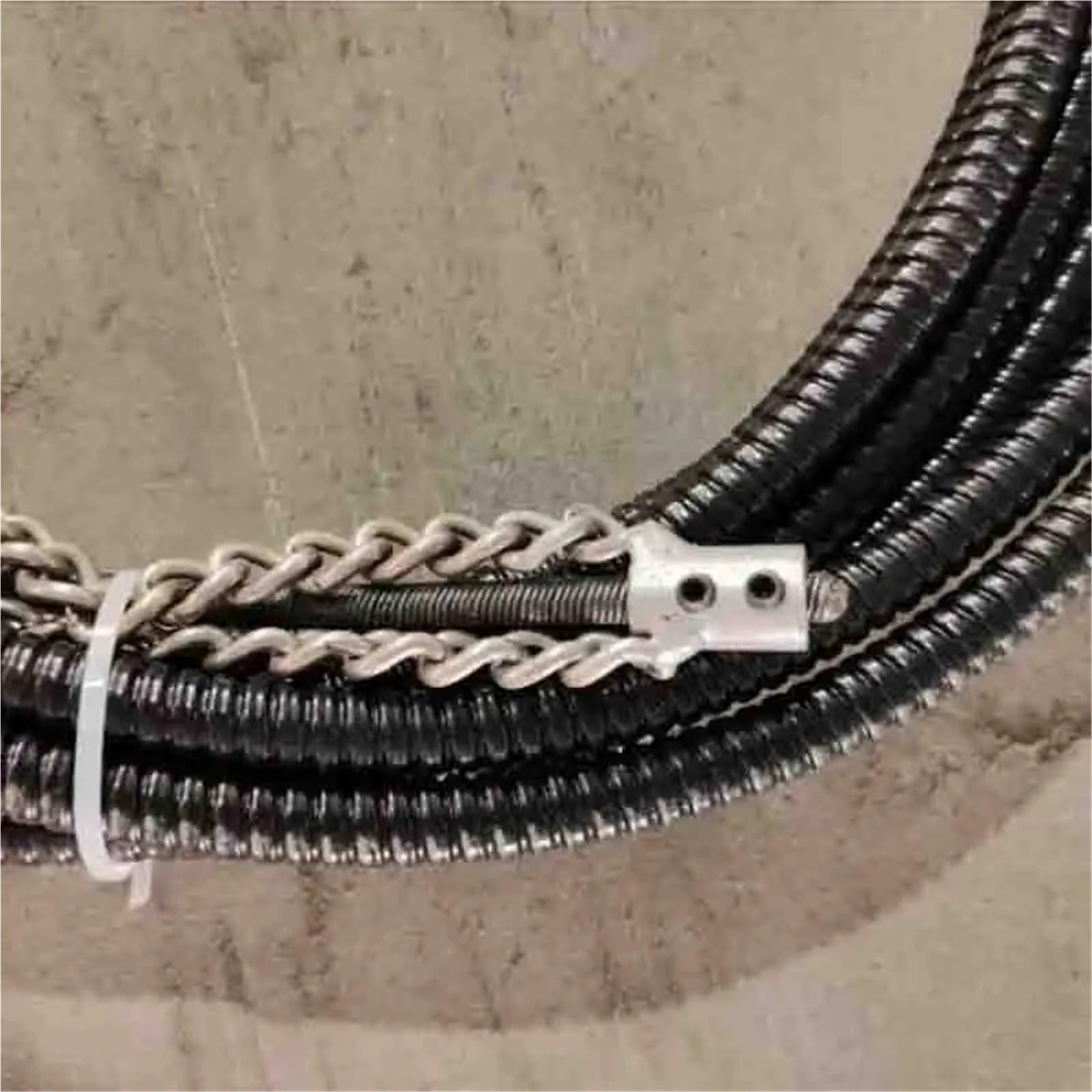 Pulitore for Scarichi for Trapano Elettrico | Con prolunga for tubi fognari, pulizia, strumenti idraulici for la casa(1.5 Meter)
