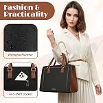 Lubardy Purses for Women Top-Handle Handbags Waterproof Womens Handbags Crossbody Anti Theft Tote Purse Ladies Bags for Women
