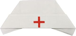 Cotton Nurse Hat, Women's, White, One Size