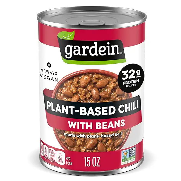 Gardein Plant-based Chili With Beans, Vegan, 15 oz 1