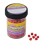 Berkley PowerBait Chroma-Glow Crappie Nibbles, Glow Red, Fishing Dough Bait, Scent Dispersion Technology, Irresistible Scent and Flavor, Ideal for Crappie and Other Panfish Species