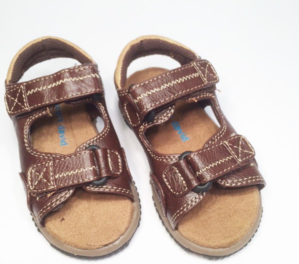 Scott David Rugged 12M Brown Russell Sandal