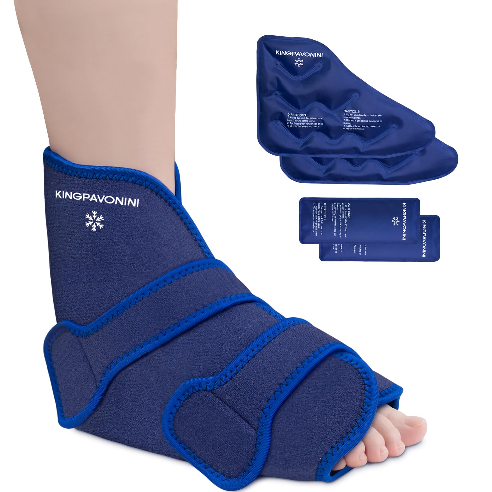 KingPavonini Ankle Foot Ice Pack