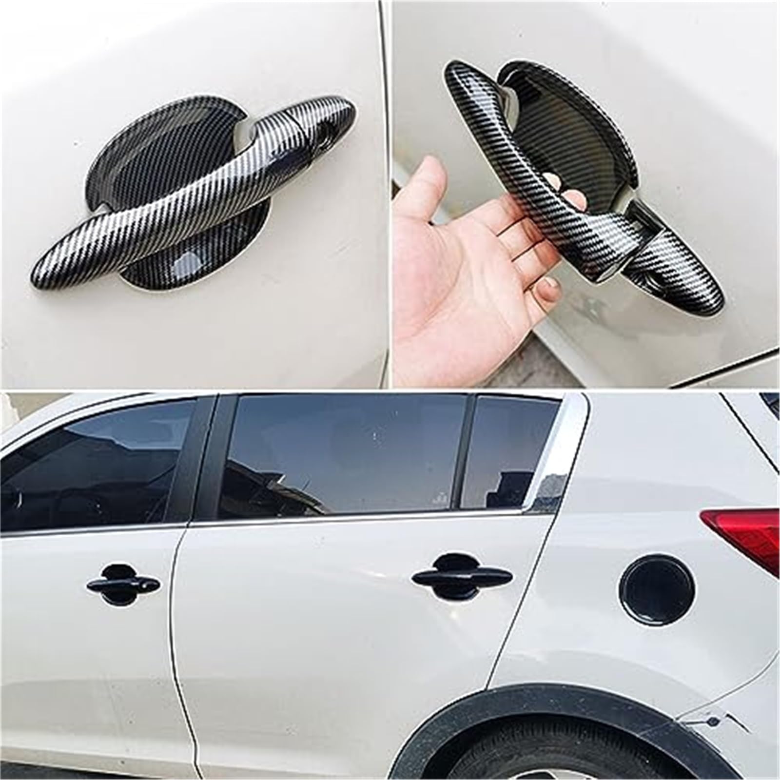 dla Kia, Sportage SL Si MK3 2011-2016 z włókna węglowego