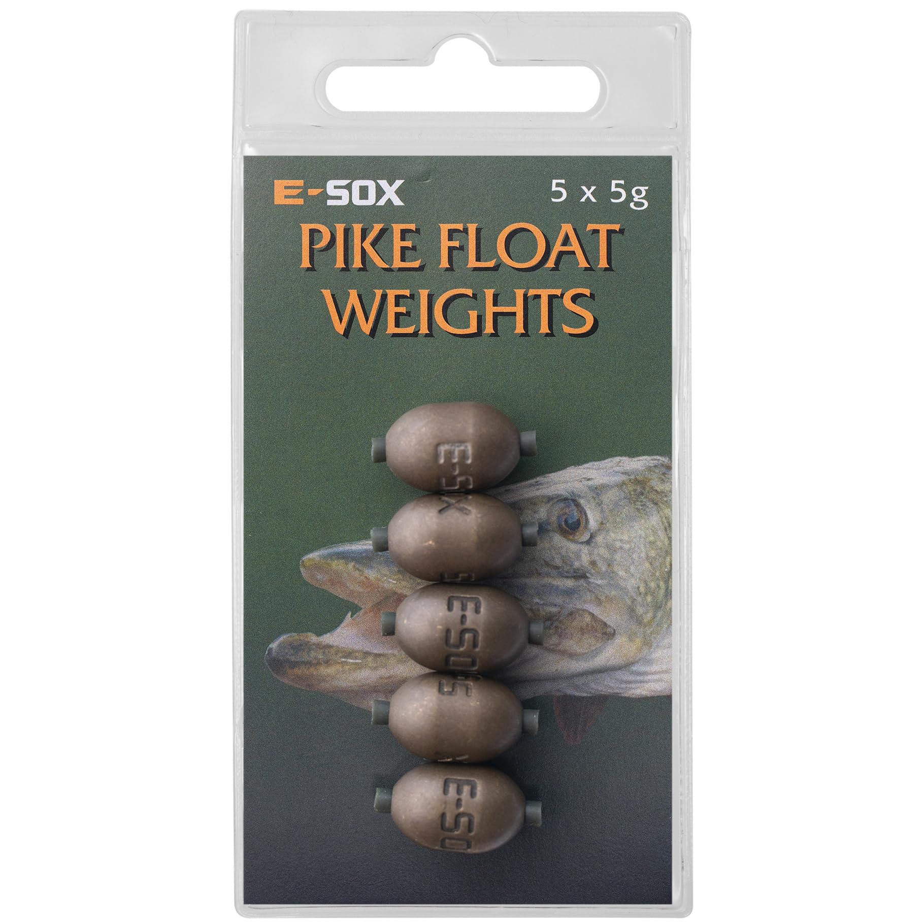 E-SOX Pike Float Weights (5g)