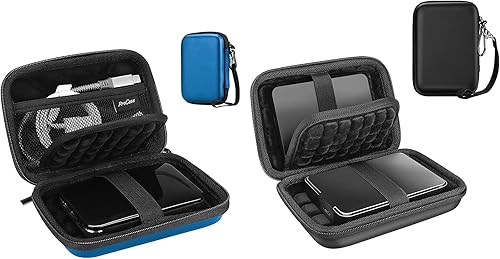 ProCase - Estuche para disco duro portátil con estuche ProCase de 2,5 pulgadas
