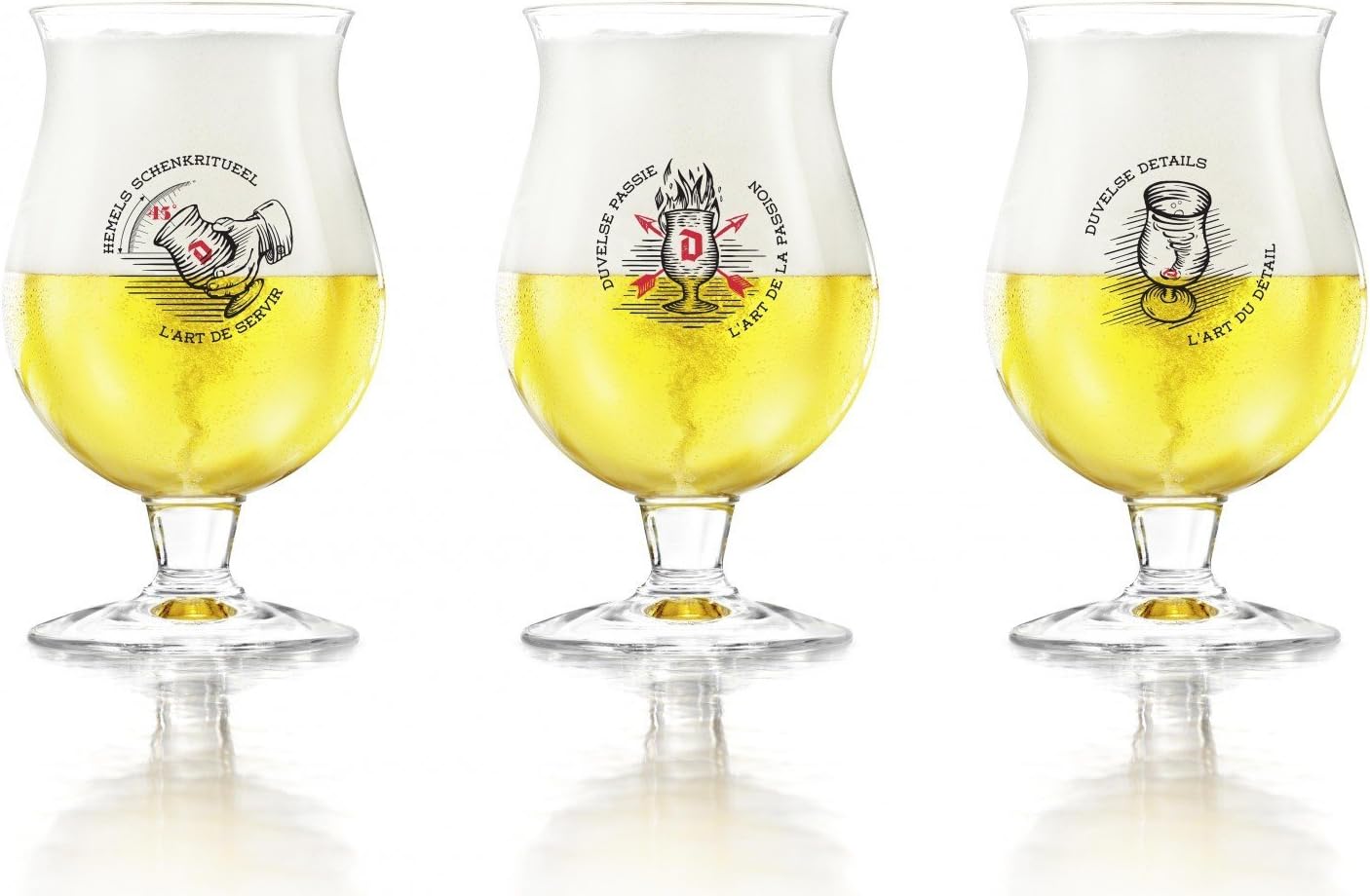 Duvel Beer Mastery Glasses (Set of 3)
