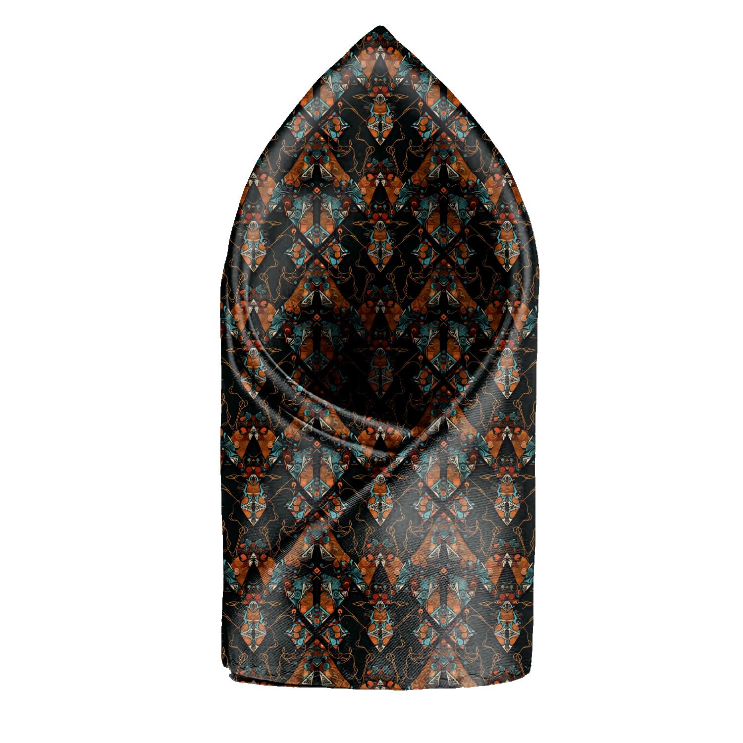 blacksmith Forest Fantasy Printed Pocket Square for Men-picture-35