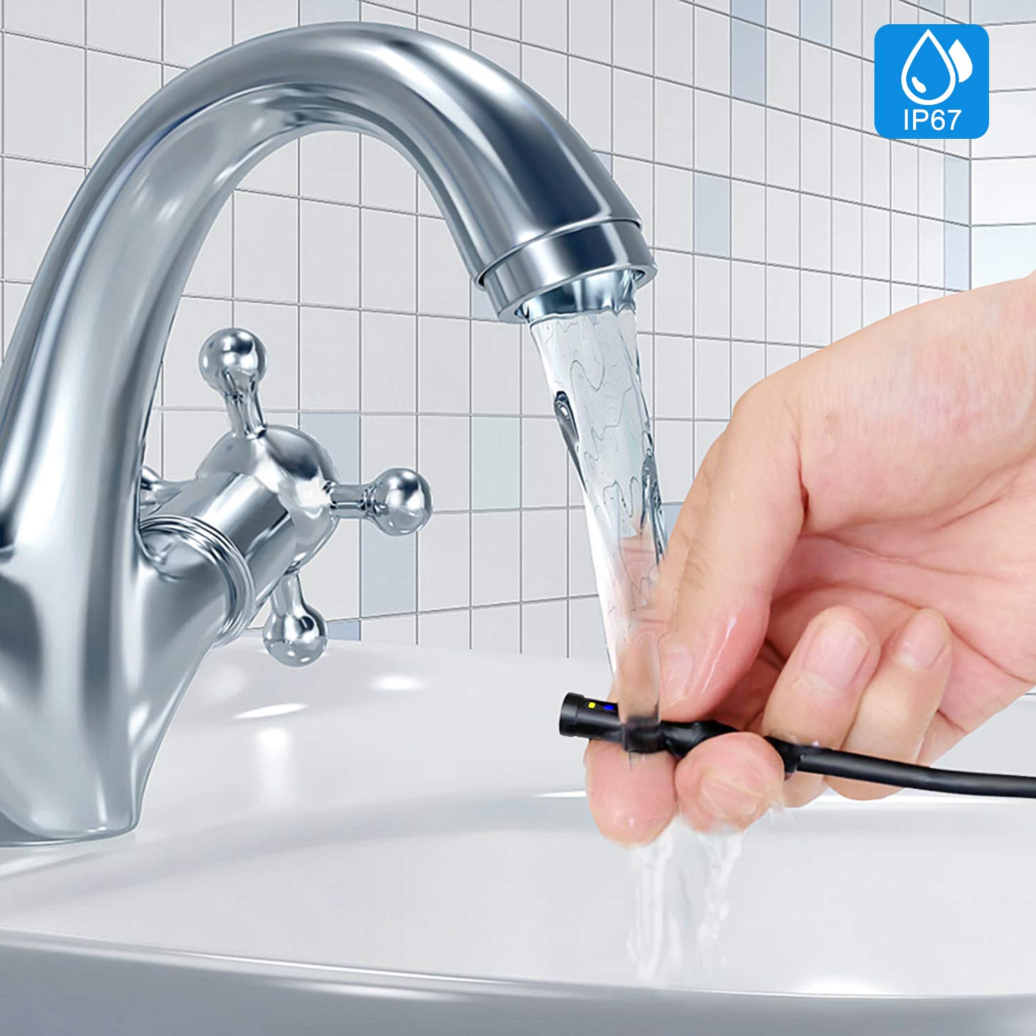 Buy Dual Camera Borescope Inspection Camera, Teslong MS450NTC