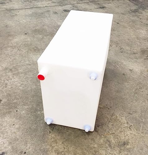 Miniatura 2 de Combo de tanque de retención de agua gris fresca, RV y cámper, sin BPA (16 y 21 galones)