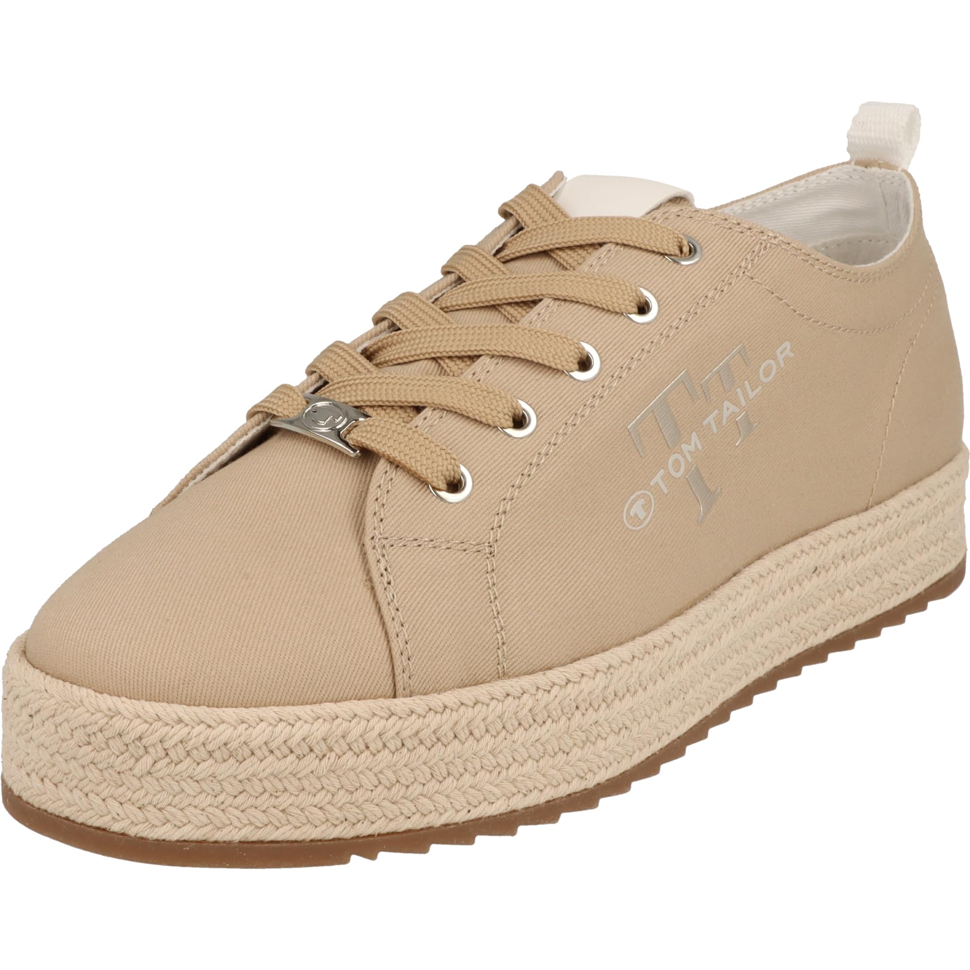 TOM TAILOR Women's 7490050003 Sneaker, Beige, 7.5 UK