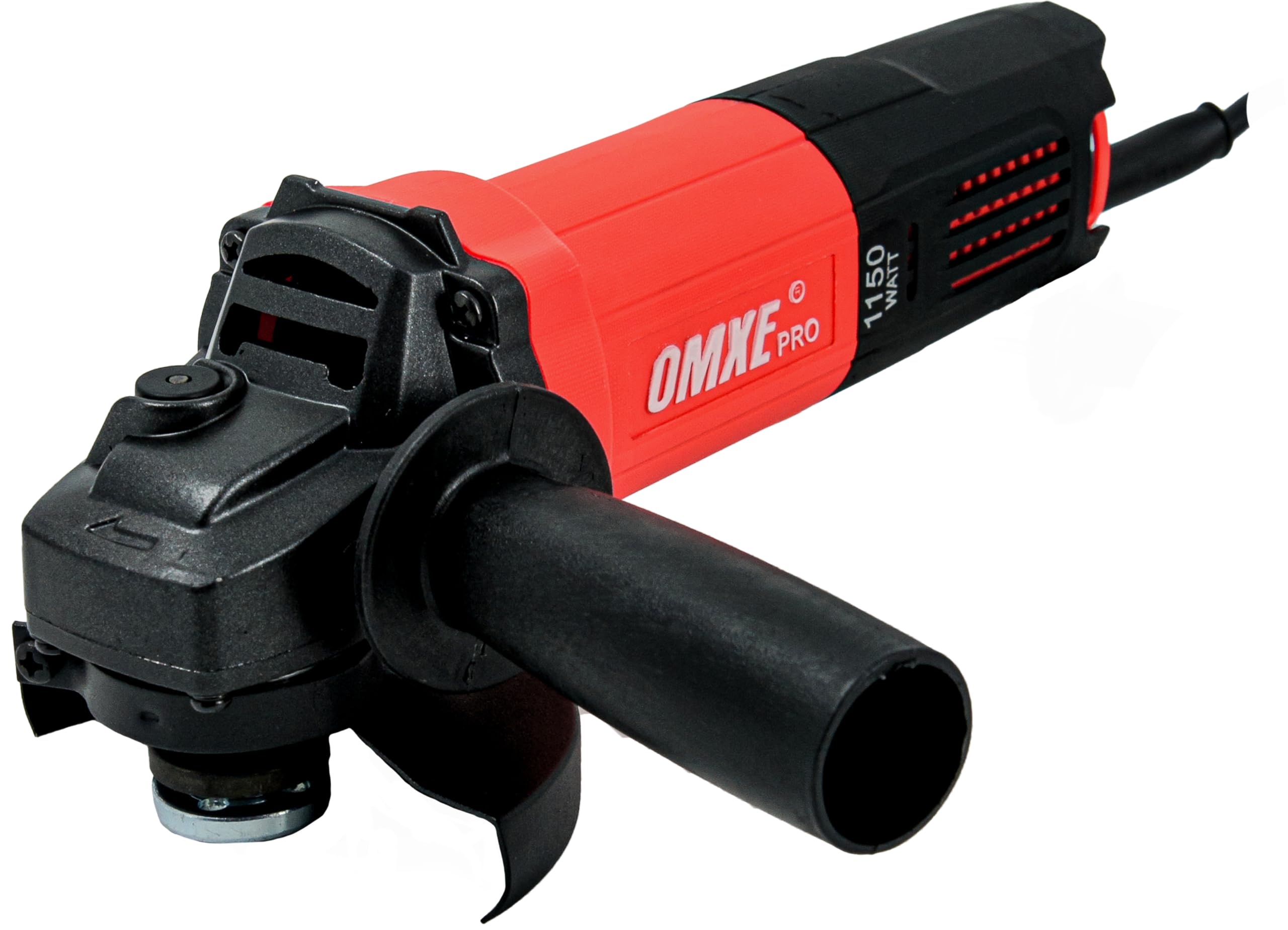 OMXE Pro 1150W Angle Grinder Machine | 11000 RPM Motor | Corded Electric Copper Armature Angle Grainder Metal Cutting Machine | 4 inch (100 MM) Disc | Auxillary Handle | Hand Grinder Machine (100MM) (B0CJVDZ5KY) Amazon Price History, Amazon Price Tracker