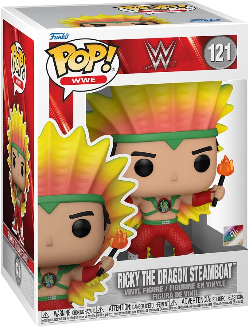 Funko POP! WWE: Ricky The Dragon Steamboat - Collectable Vinyl Figure - Gift Idea - Official Merchandise - for Kids & Adults - Sports Fans - Model Figure for Collectors and Display