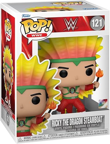 Miniatura 2 de Funko Pop! WWE: Ricky The Dragon Steamboat - Figura de vinilo coleccionable - Idea de regalo - Mercancía oficial - para niños y adultos - fanáticos