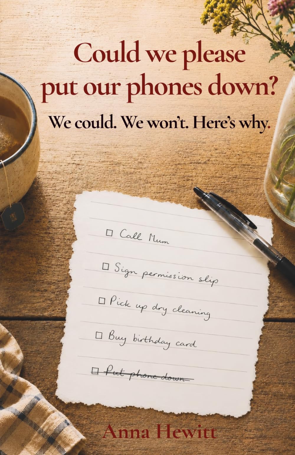 Could we please put our phones down?: We could. We won't. Here's why.