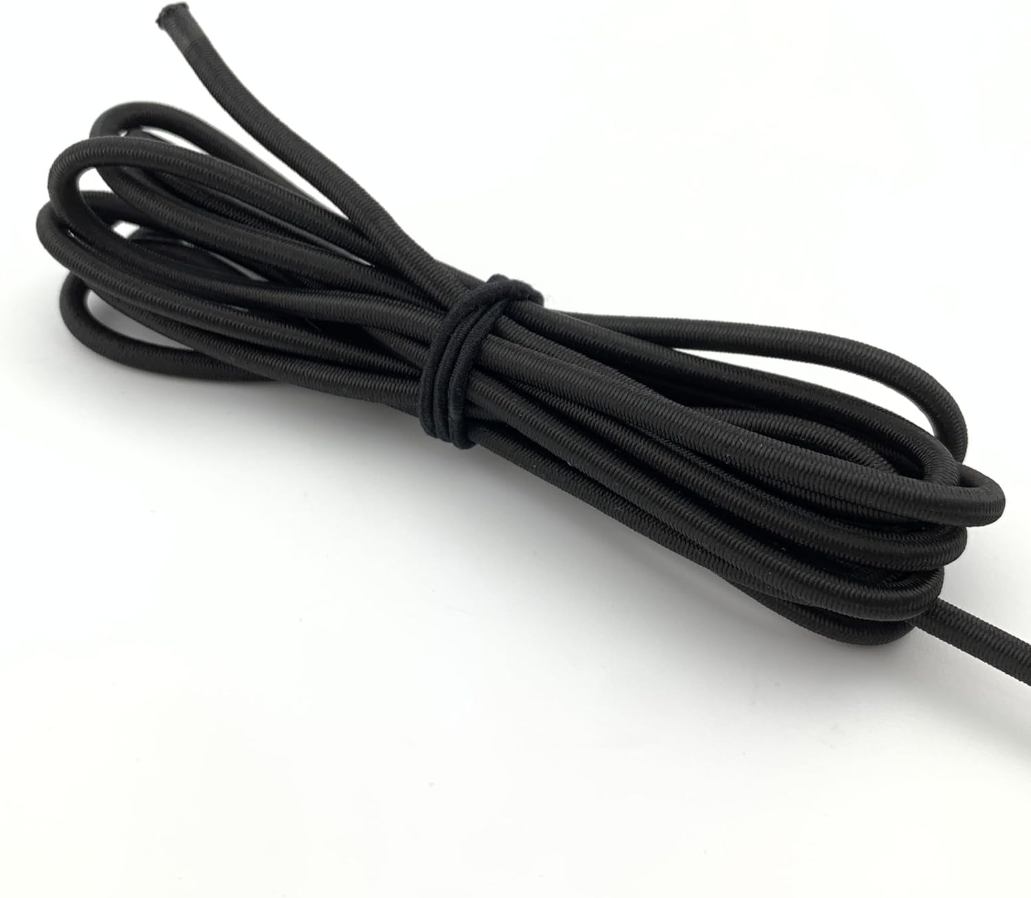 10 Yards Elastic Bungee Stretch String Shock Cord Braided Band Rubber Rope Jewelry Cord Kayak Deck Tie Down Trailer Strap (6mm)
