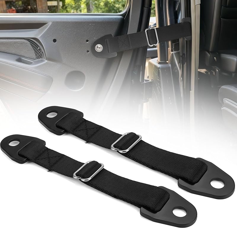 Kit com 2 Limitadores de Abertura de Porta Ajustáveis Jerbor para Can-Am Defender 2020–2025