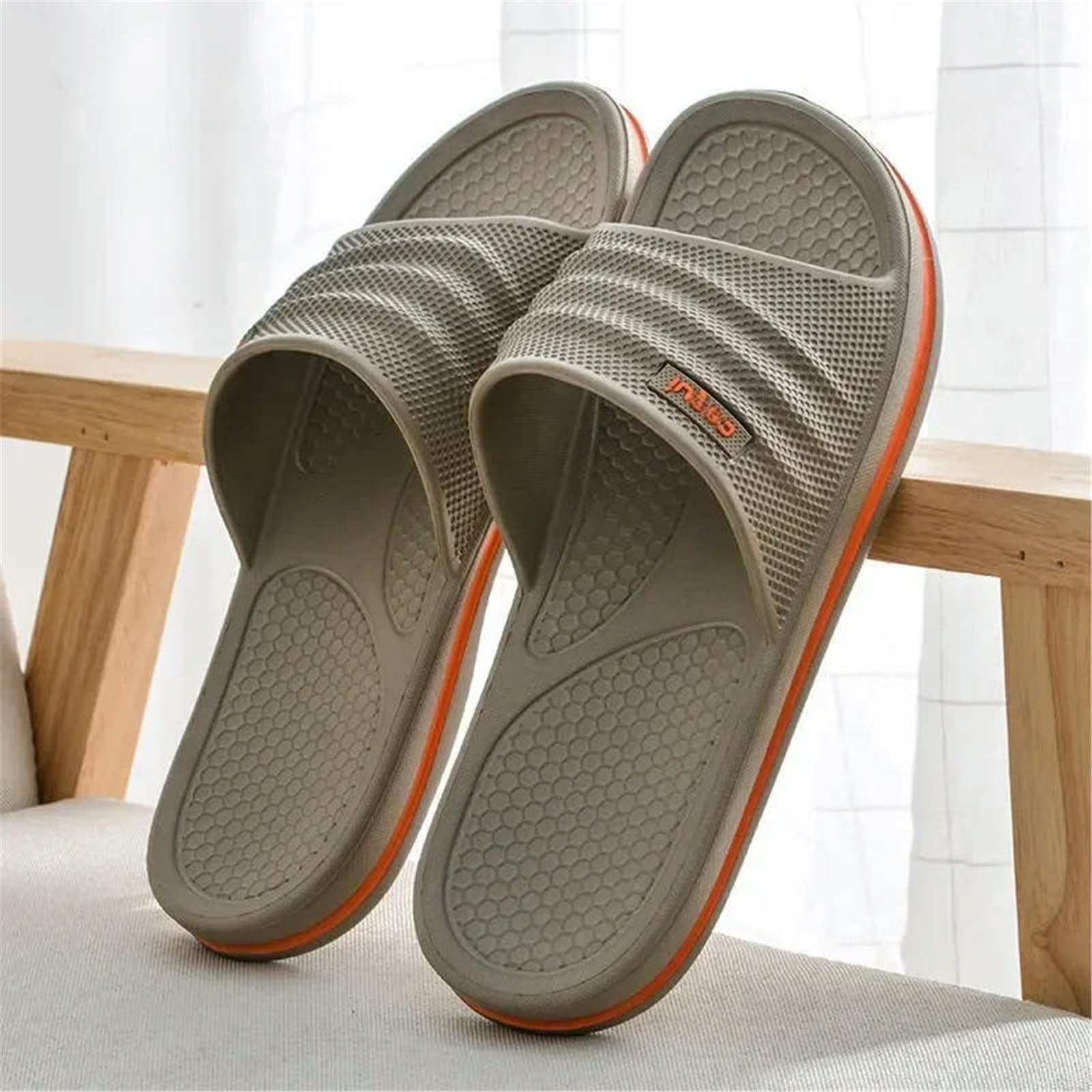 Claquette Hommes Slippers pour Eva Sallets De Salle Salles-Bleu Foncé-43