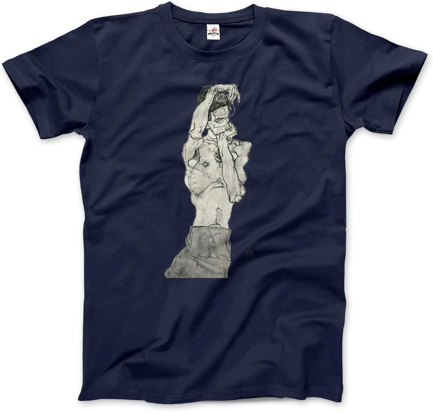 Egon Schiele Zeichnungen II (Drawings 2) 1914 T-Shirt (Adults, Kids, Short & Long Sleeve) Black