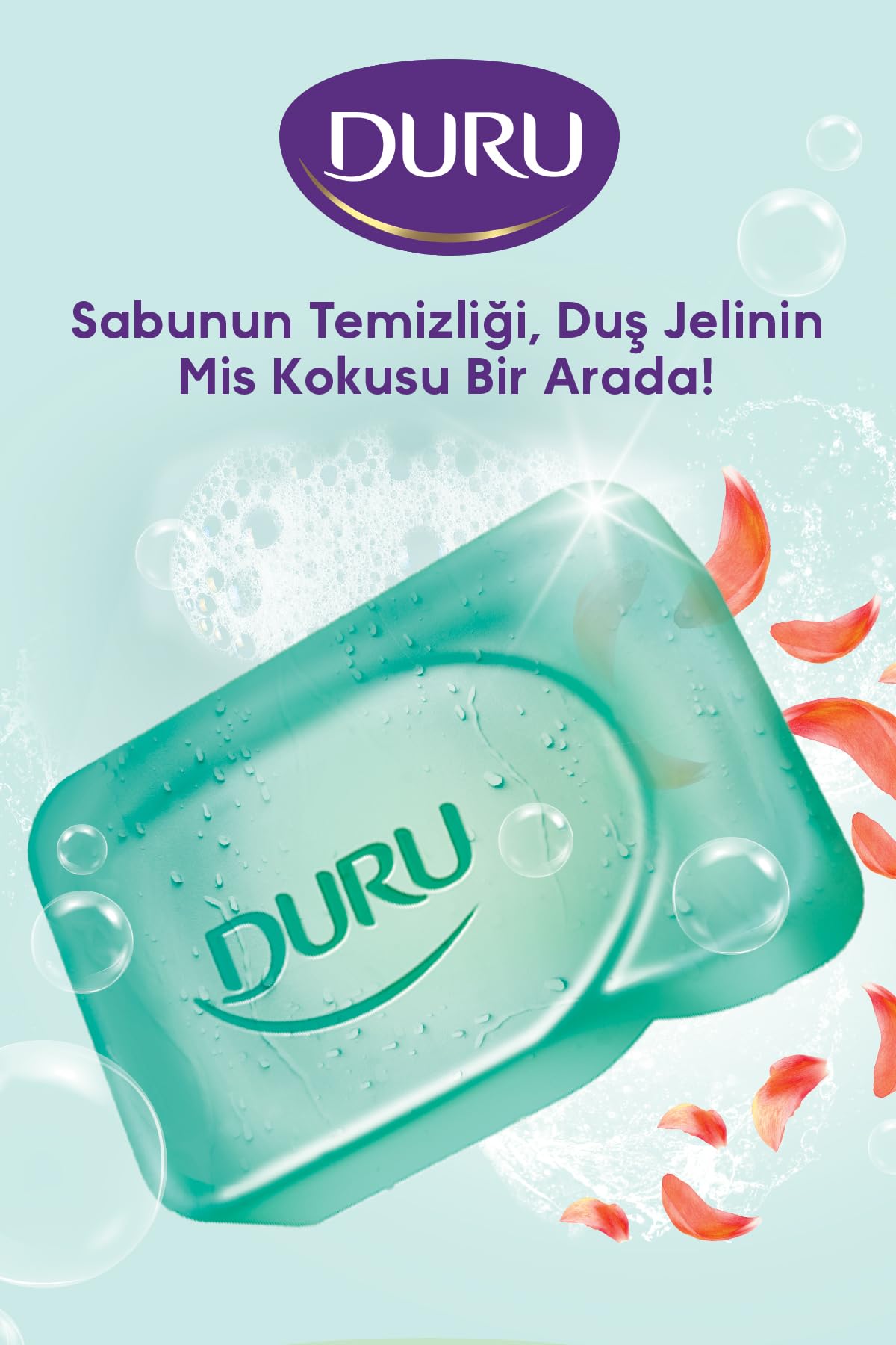 DURU Fresh Sensations Extra Yağmur Ormanı Sabun, 150 Gramx4