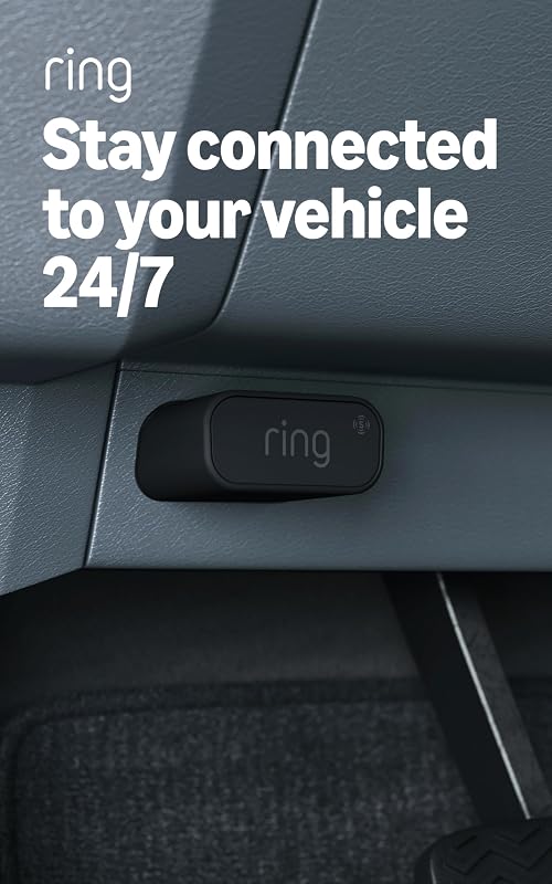 Ring Sensors: Car Alarm – Easy installation, vehicle location tracking, on Amazon Sidewalk, no monthly subscri