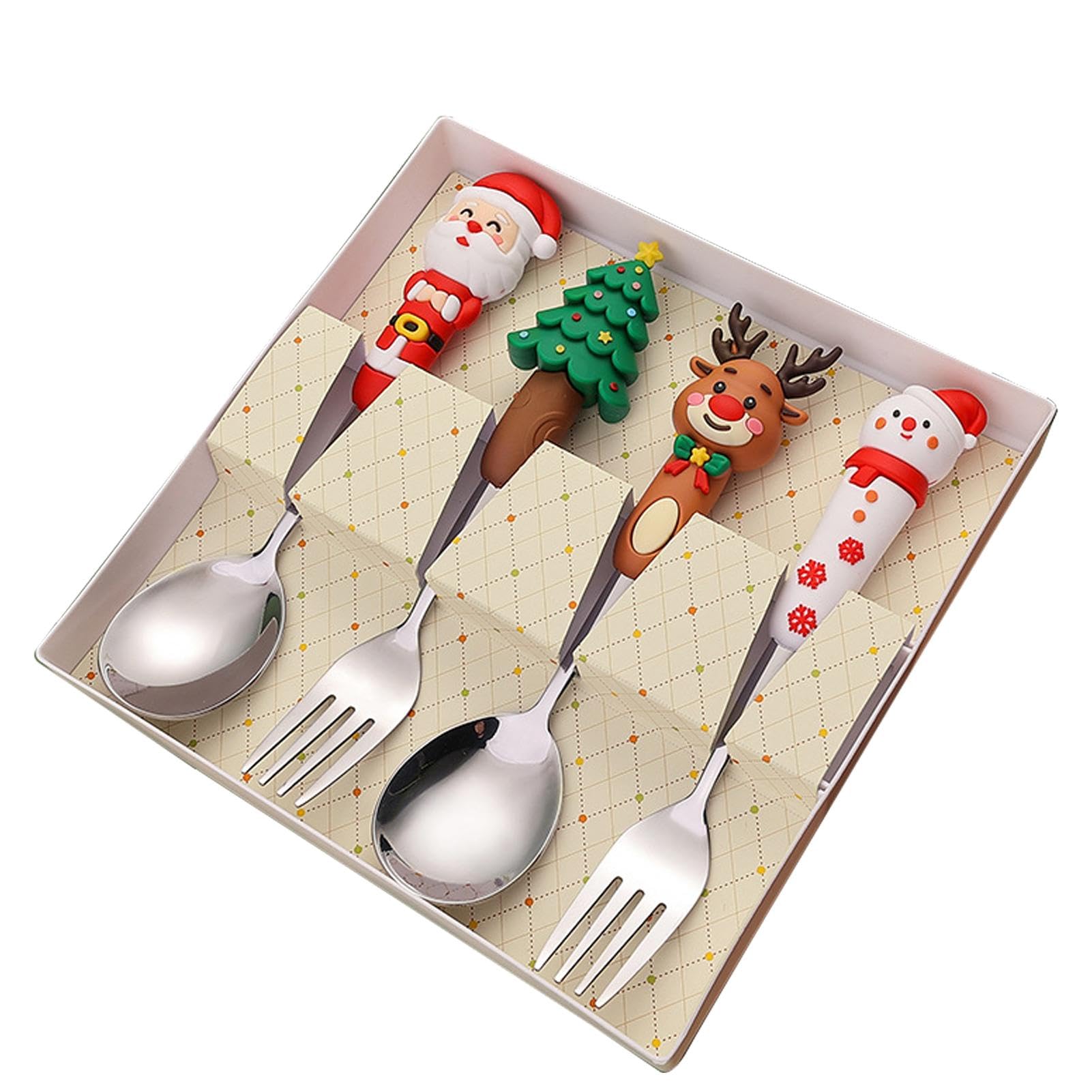 ステンレス製 24点食器セット クリスマス最適なプレゼント Amazon | クリスマスサービングセット、クリスマス食器セット | ビスタ