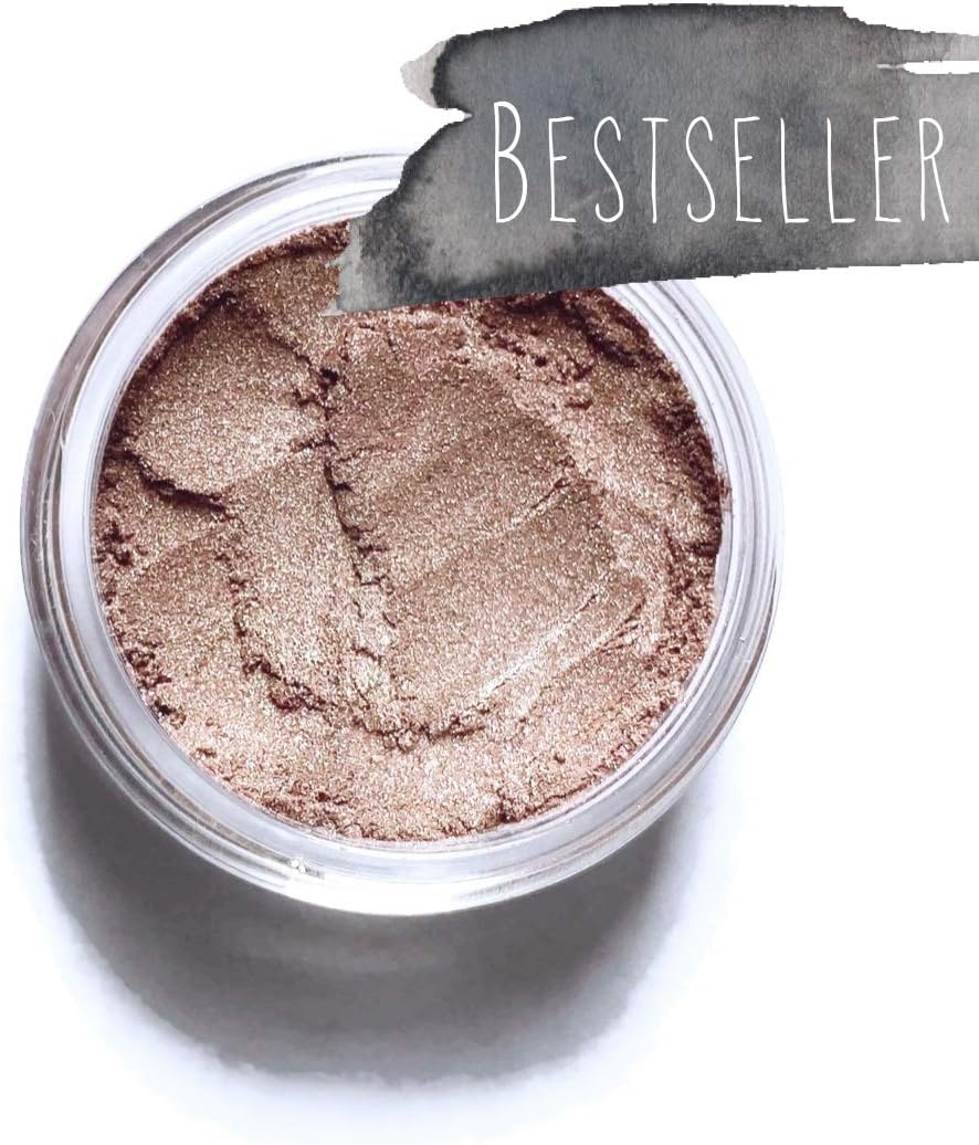 Rose Gold Metallic Vegan Mineral Eyeshadow