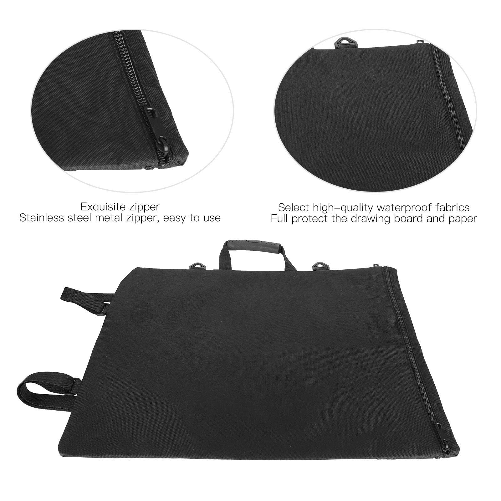 Zaino per portfolio artistico, Borsa impermeabile A3 organizer per borse artistiche Borsa da viaggio per artisti per opere d'arte e materiali da disegno