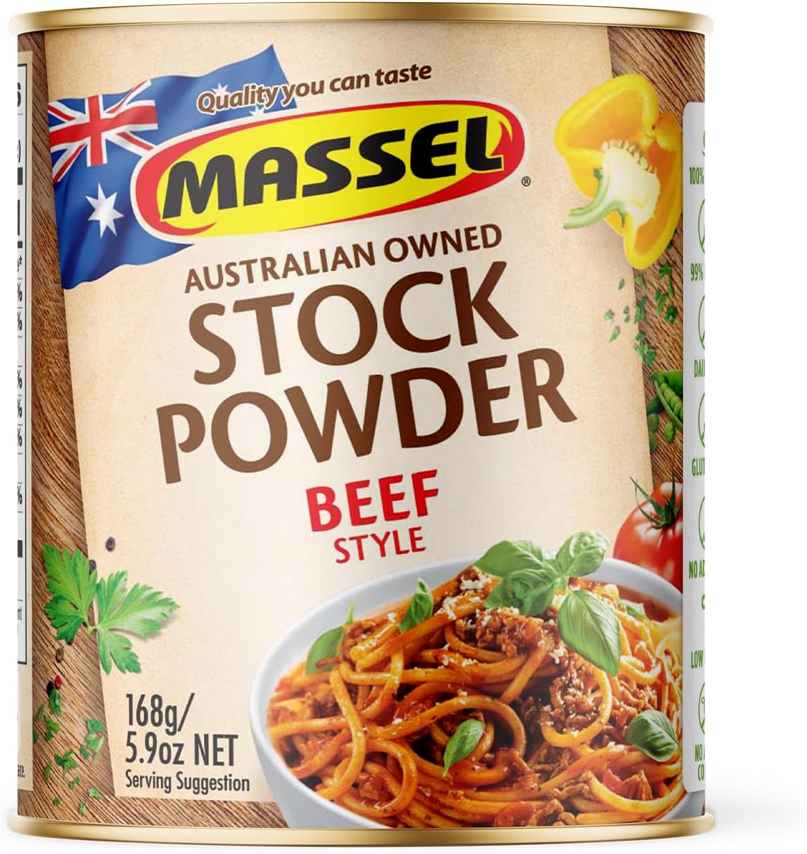 Massel Vegetable Broth Boullion Cubes, Gluten Free, Low