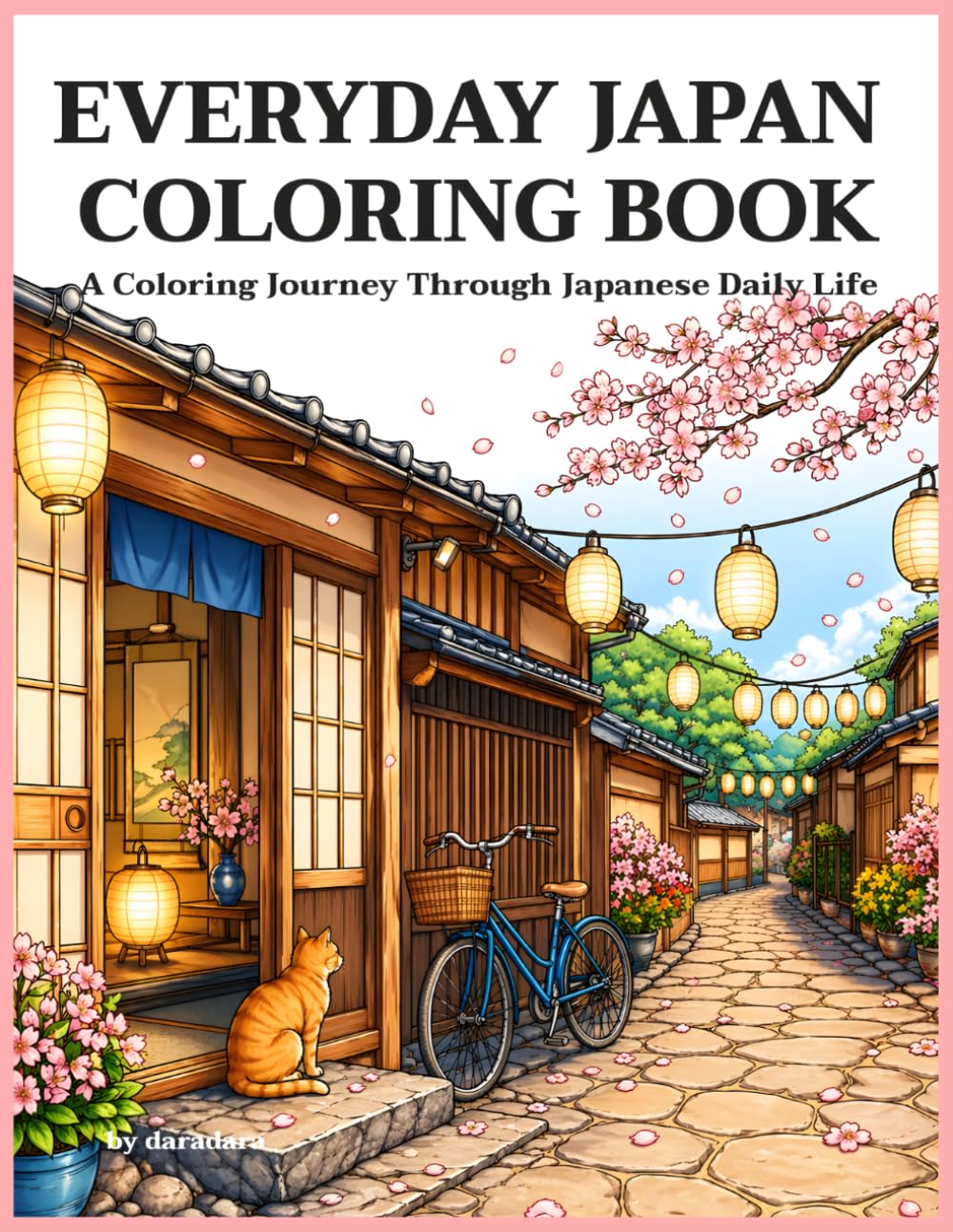 Everyday Japan: A Coloring Journey Through Japanese Daily Life