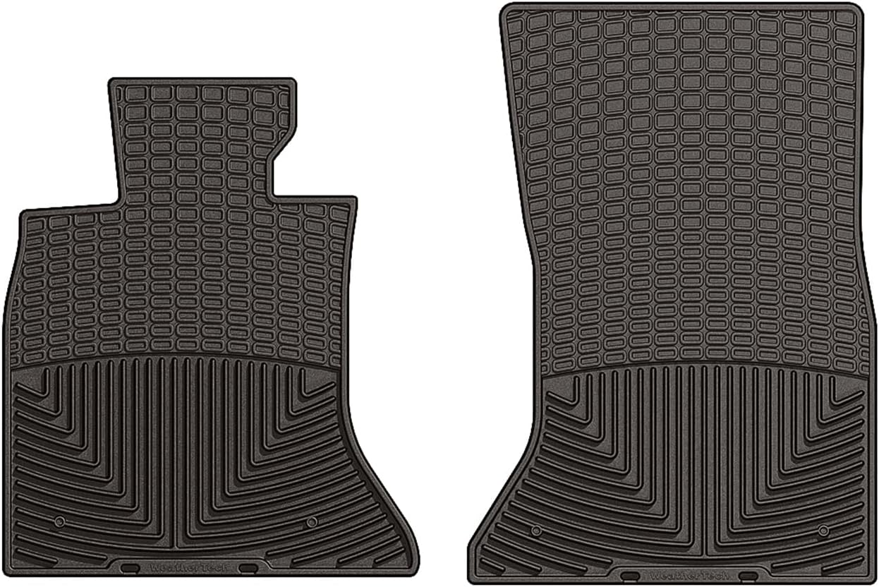 WeatherTech All-Weather Floor Mats for BMW 528i, 550i, M5-1st Row (W204), Black