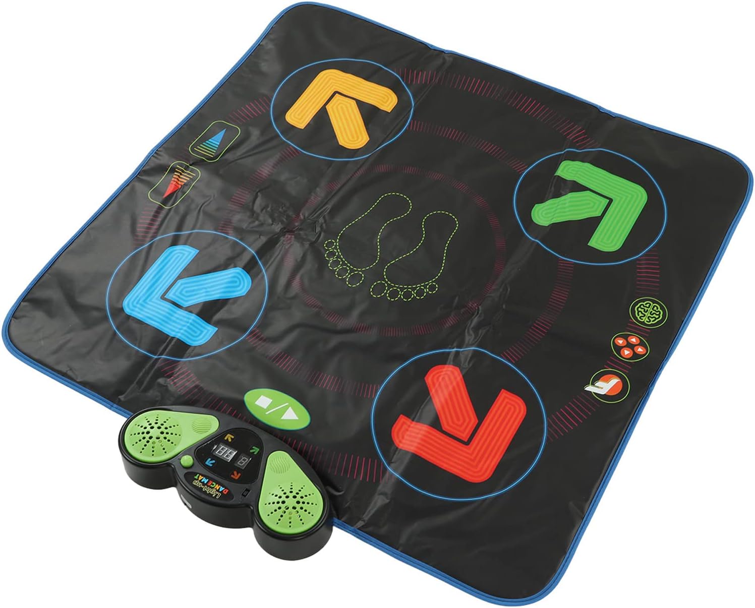 Dance Game Pad,Electric Music Dance Pad Adjustable 3 Game Modes Arrowhead Electronic Foldable Dance Pad Dancer Blanket for Children Kids
