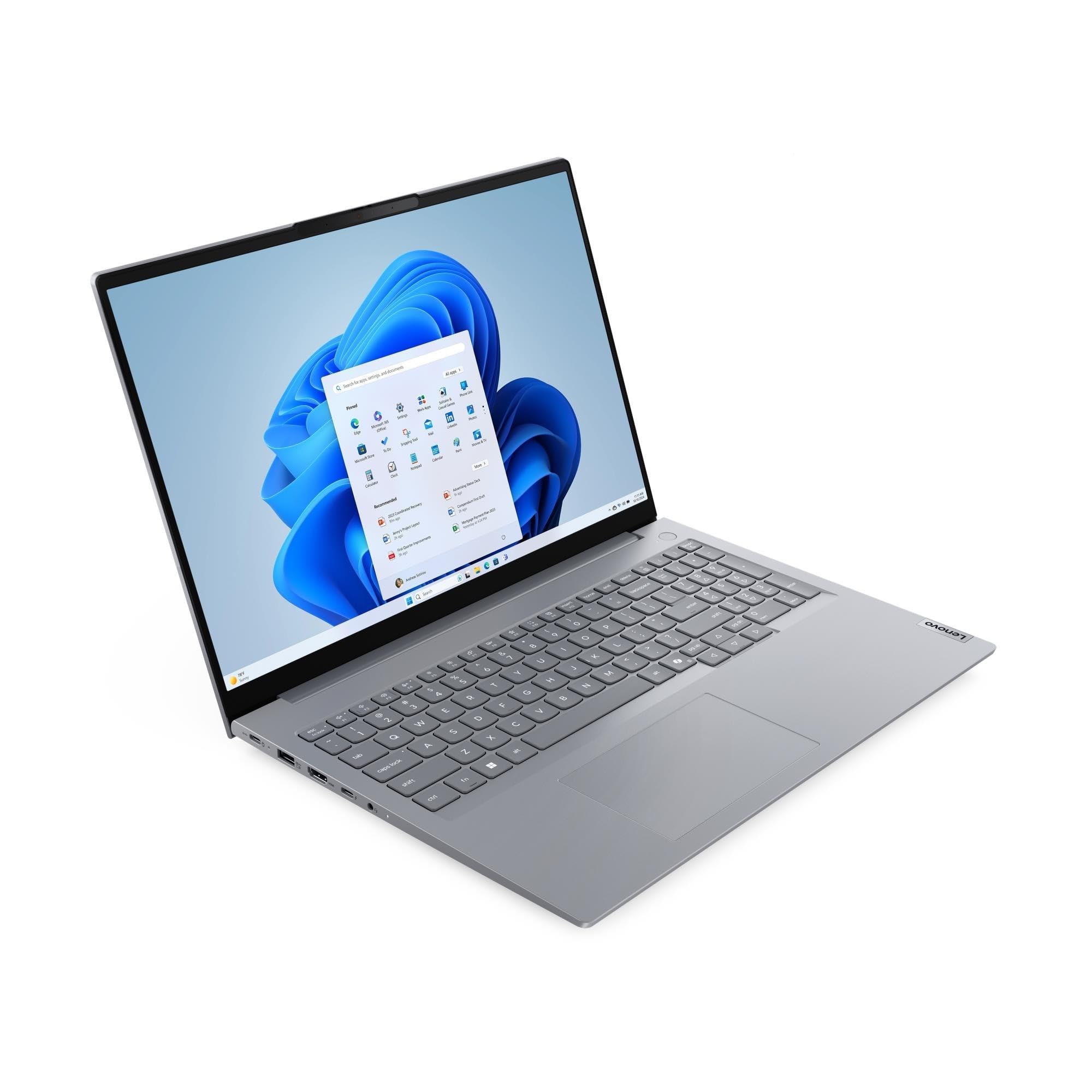 Lenovo ThinkBook 16 G9 IRL 21US, Intel Core 5 210H, Computer Portatile 40,6 cm (16") WUXGA IPS, 16GB DDR5-SDRAM, 512GB SSD NVMe, Wi-Fi 7 (802.11be), Win11 PRO, Grigio
