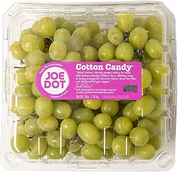 Amazon.com : JOEDOT Cotton Candy Green Grapes, Amazing flavor