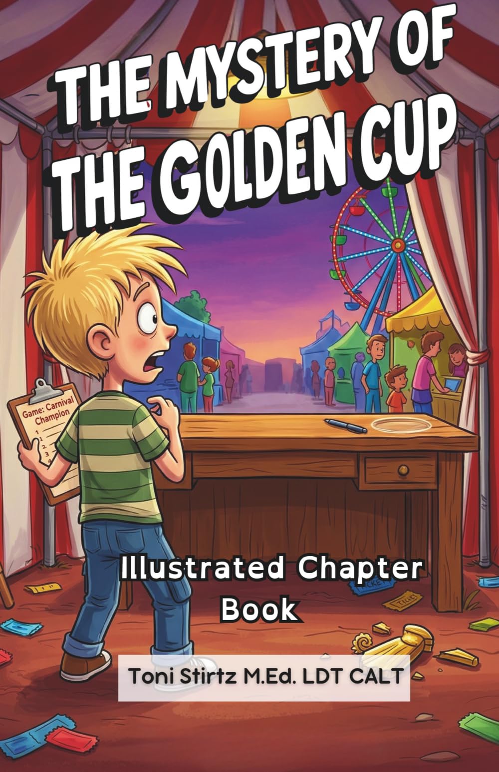 The Mystery Of The Golden Cup: Illustrated Chapter Book (Dyslexia-Friendly Chapter Books)