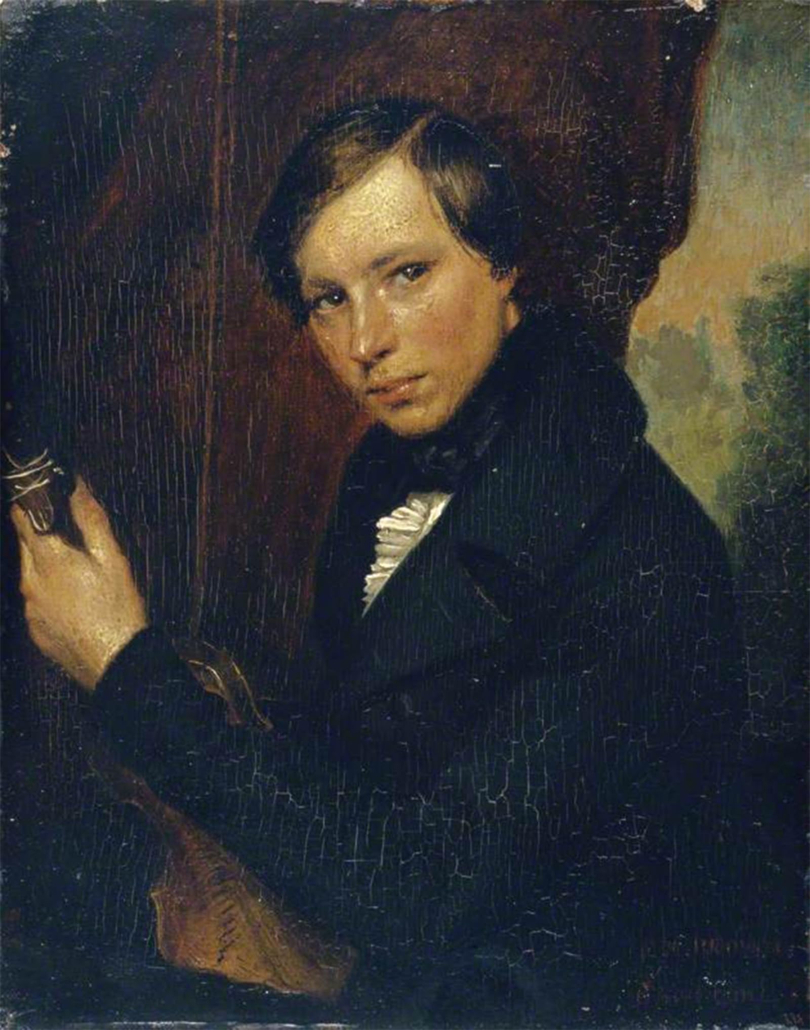 POSTERIIk Vintage Classic Picture Landscape Artwork Frederick Henry Snow Pendleton by Madox Brown Portrait Canvas Painting for Office Home Decor 60x90cm