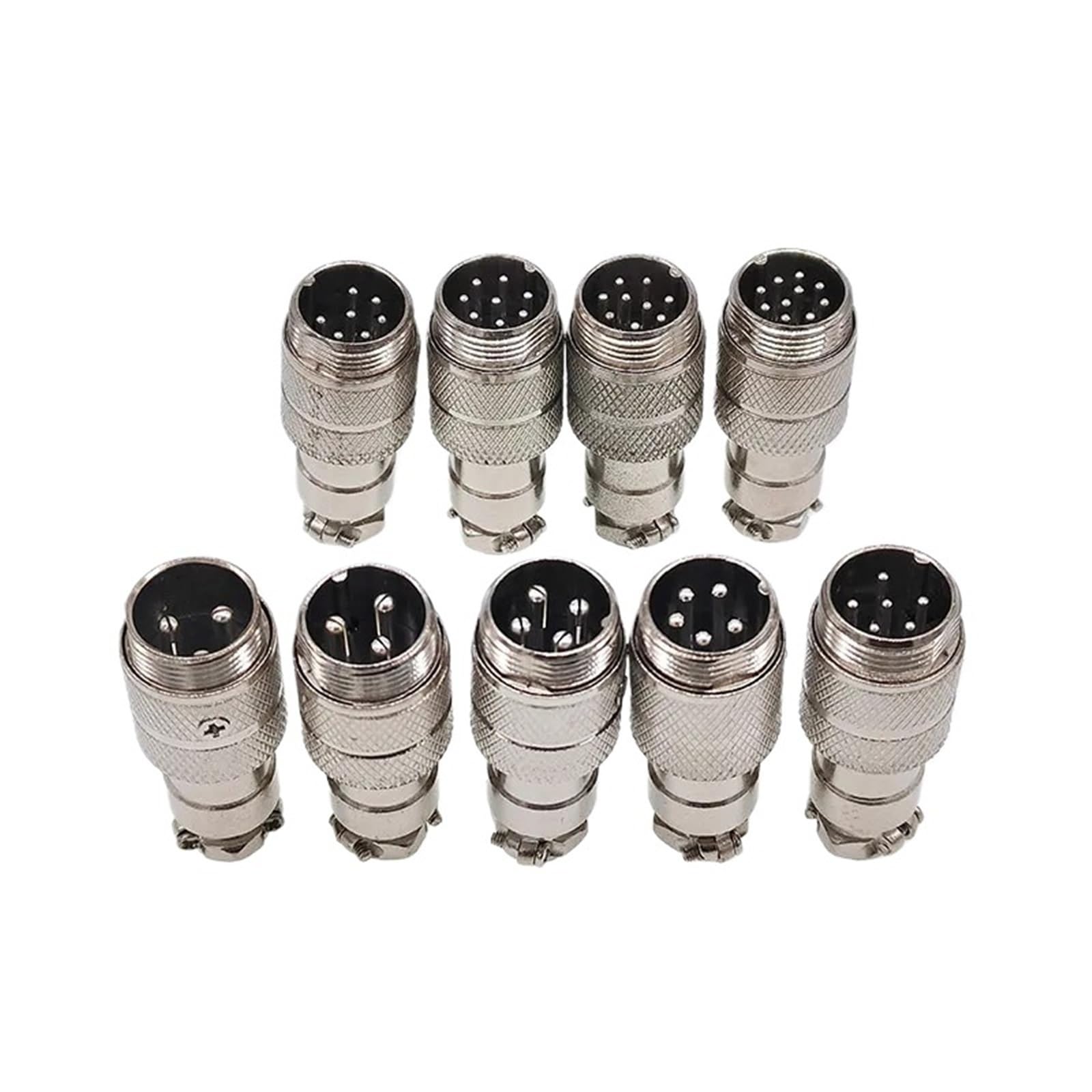 Conector GX16 de 10 pines hembra para proyectos electrónicos y paneles M16 8