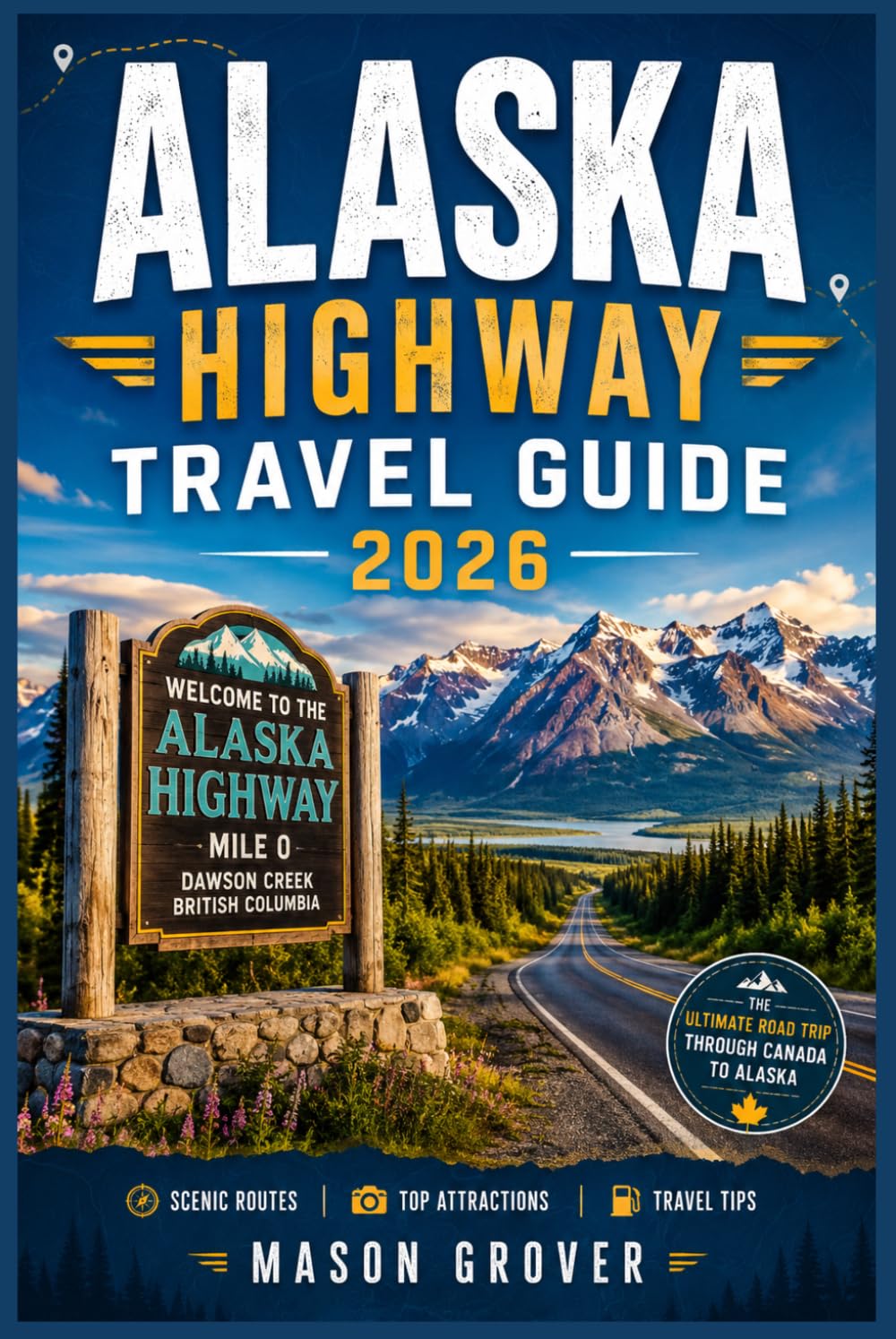 ALASKA HIGHWAY TRAVEL GUIDE 2026: Navigate Rugged Northern Landscapes With Confidence Through Detailed Driving Routes, Small-Town Experiences, Nature Excursions, and Seasonal Travel Insights