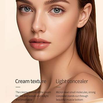 Full Coverage Concealer Palette - Color Correct, Contour, Hydrating Cream for Under Eye Dark Circles & Long-Lasting Glowing Effect
