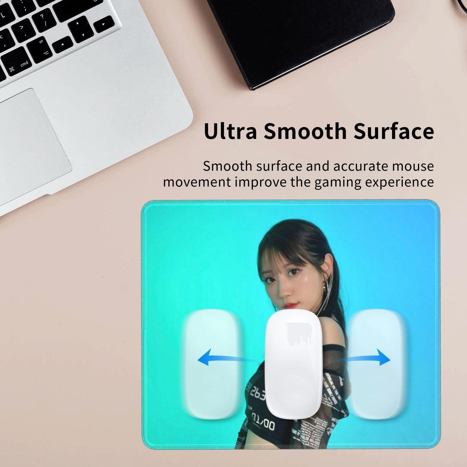 小倉唯　ゲーミングマウスパッド Amazon.co.jp：人気 小倉唯 (3) 個性 テーブルマット 防水 滑り止め 75