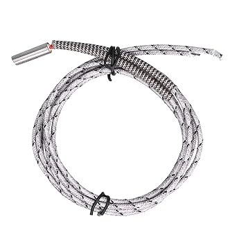 review Fafeicy 1 Meter Heater Wire, Cartridge Heating Tube, with 304 Stainless Steel Heating Head, 6x20mm 65W 24V, for V6 J Head Extruder 3D Printer Parts, Heater