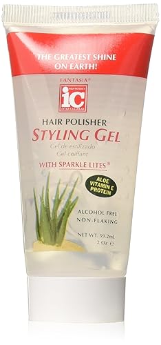 Fantasia Gel de peinado pulidor de cabello, 2.0 oz.